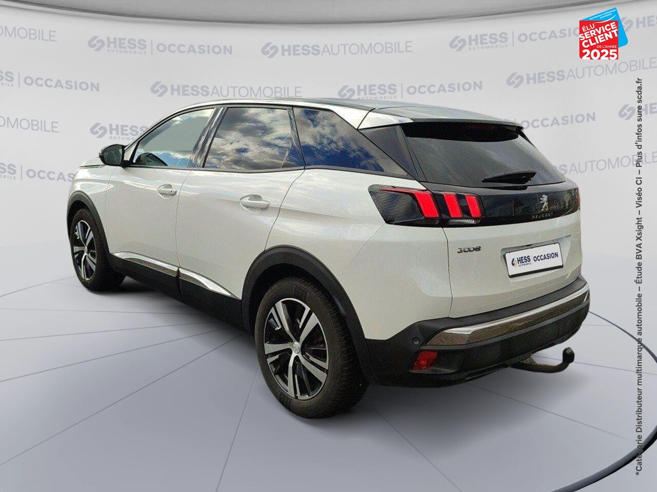 Véhicule d'occasion PEUGEOT 3008 1.6 BLUEHDI 120CH GT LINE SS EAT6 chez BMW Dole