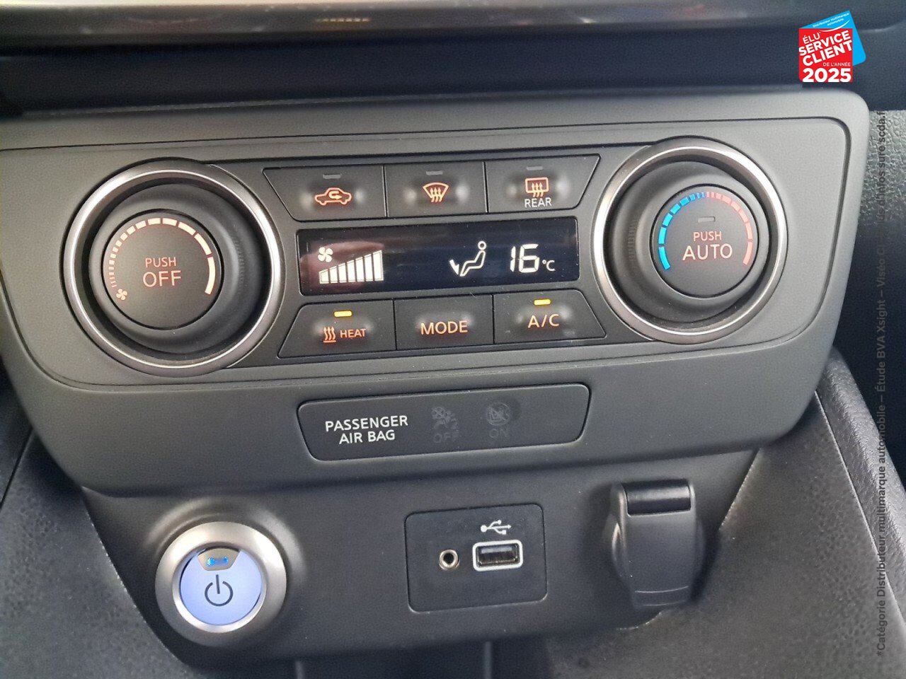Véhicule d'occasion NISSAN LEAF 150CH 40KWH ACENTA 22 chez Toyota Thionville