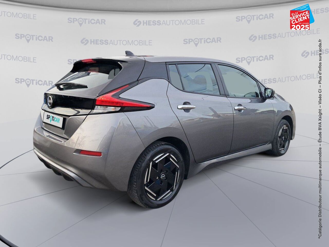Véhicule d'occasion NISSAN LEAF 150CH 40KWH ACENTA 22 chez Toyota Thionville