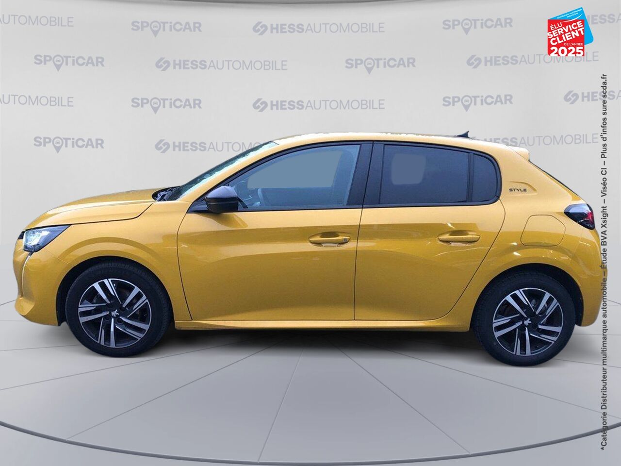 Véhicule d'occasion PEUGEOT 208 1.2 PURETECH 100CH SS STYLE EAT8 chez Peugeot Charleville