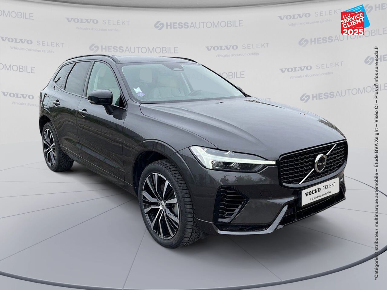 Véhicule d'occasion VOLVO XC60 T6 AWD 253 + 145CH PLUS STYLE CHROME GEARTRONIC chez Renault Saint-Louis