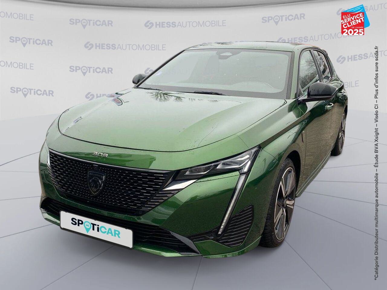 Véhicule d'occasion PEUGEOT 308 PHEV 180CH GT E-EAT8 GPS CAMERA CARPLAY chez Toyota Verdun