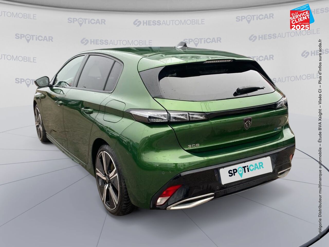 Véhicule d'occasion PEUGEOT 308 PHEV 180CH GT E-EAT8 GPS CAMERA CARPLAY chez Toyota Verdun