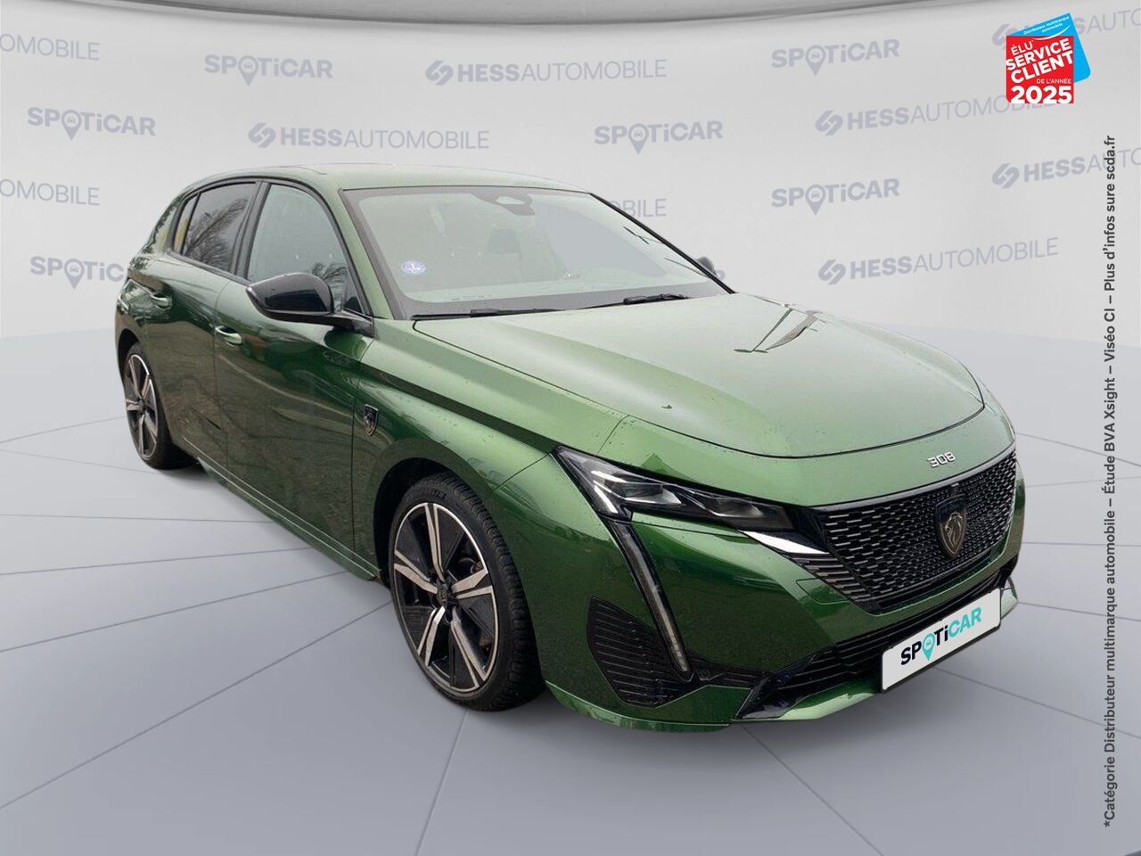 Véhicule d'occasion PEUGEOT 308 PHEV 180CH GT E-EAT8 GPS CAMERA CARPLAY chez Toyota Verdun