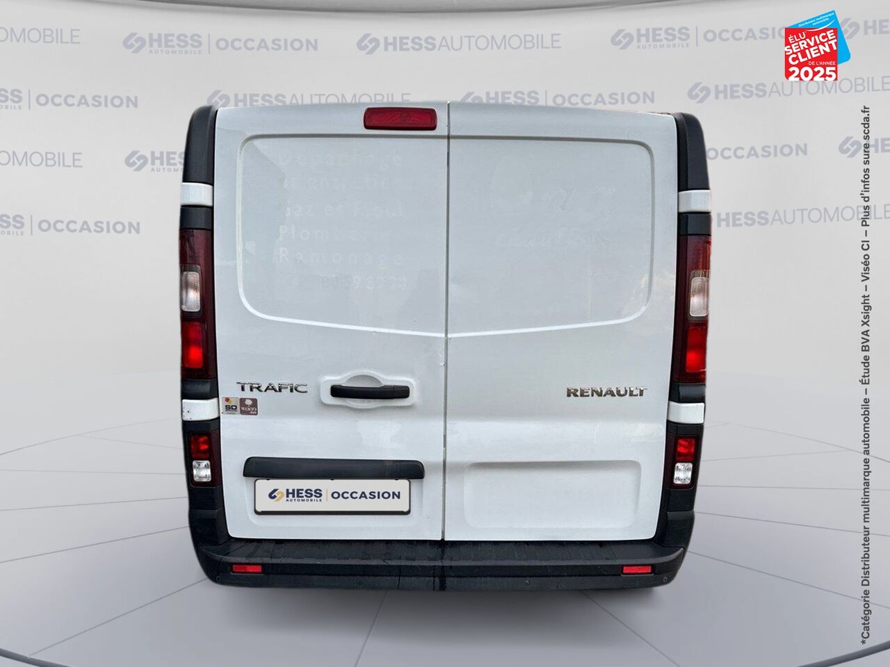 Véhicule d'occasion RENAULT TRAFIC FG L1H1 1000 1.6 DCI 120CH GRAND CONFORT EURO6 GPS chez Toyota Bar le Duc