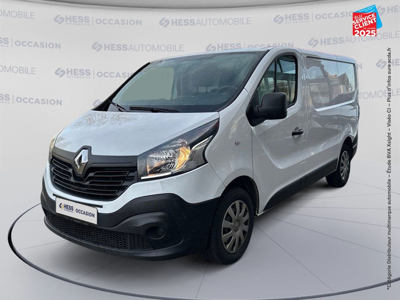Véhicule d'occasion RENAULT TRAFIC FG L1H1 1000 1.6 DCI 120CH GRAND CONFORT EURO6 GPS chez Toyota Bar le Duc