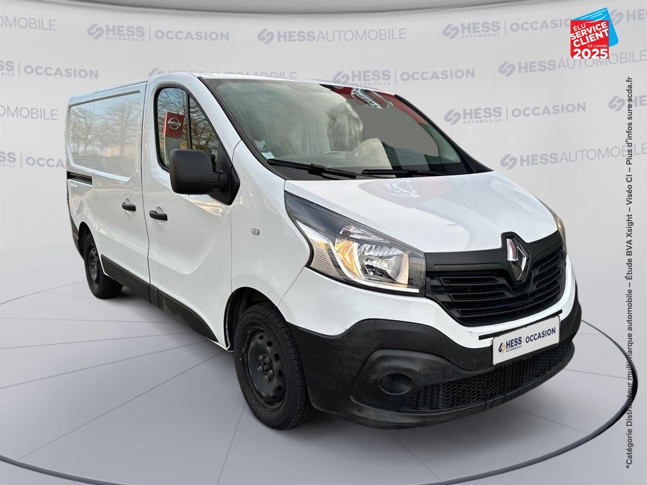 Véhicule d'occasion RENAULT TRAFIC FG L1H1 1000 1.6 DCI 120CH GRAND CONFORT EURO6 GPS chez Toyota Bar le Duc