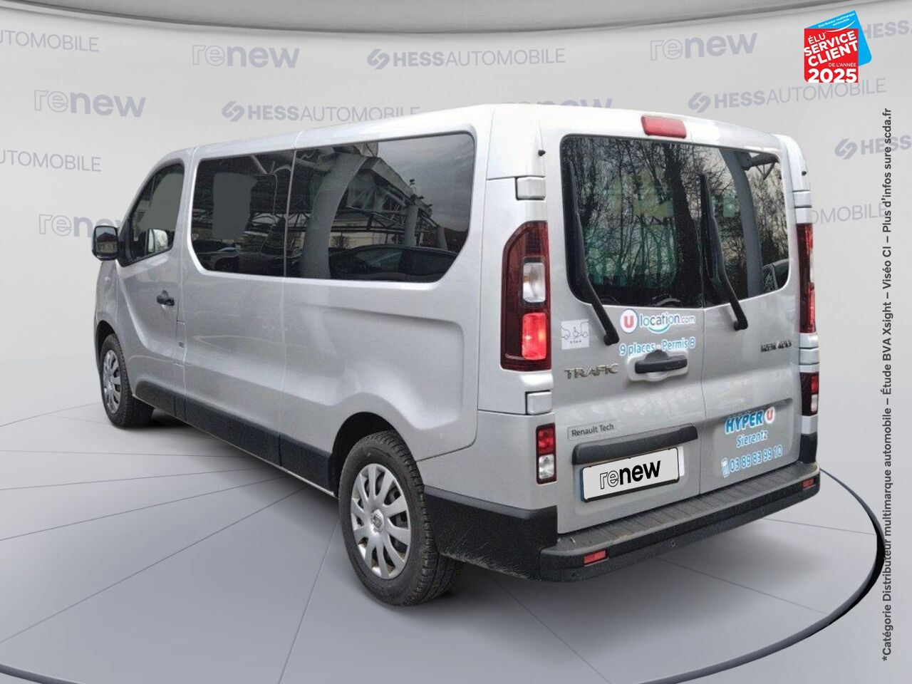 Véhicule d'occasion RENAULT TRAFIC COMBI L2 1.6 DCI 120CH INTENS 8 PLACES EURO6D-T chez Opel Verdun