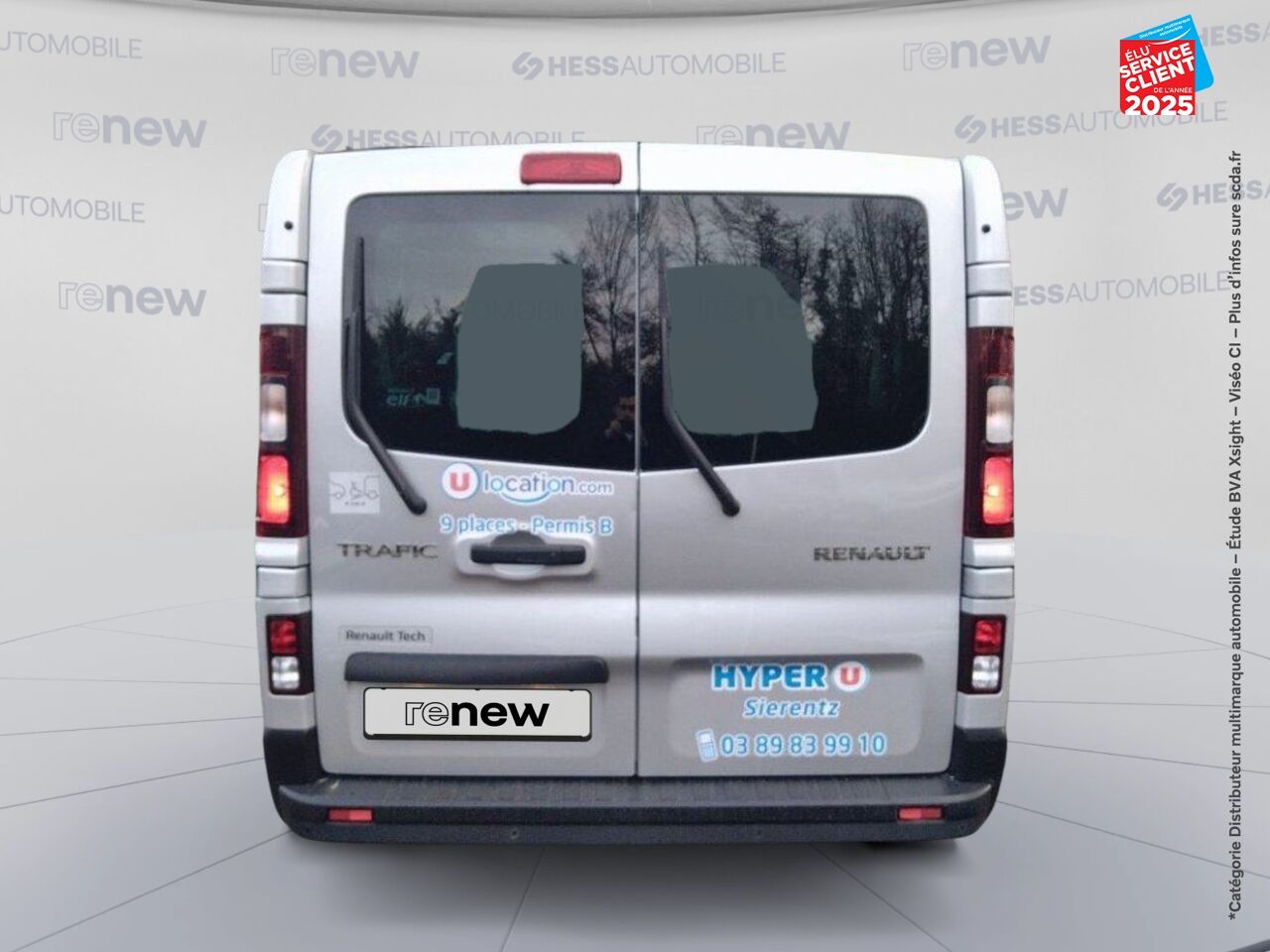 Véhicule d'occasion RENAULT TRAFIC COMBI L2 1.6 DCI 120CH INTENS 8 PLACES EURO6D-T chez Opel Verdun