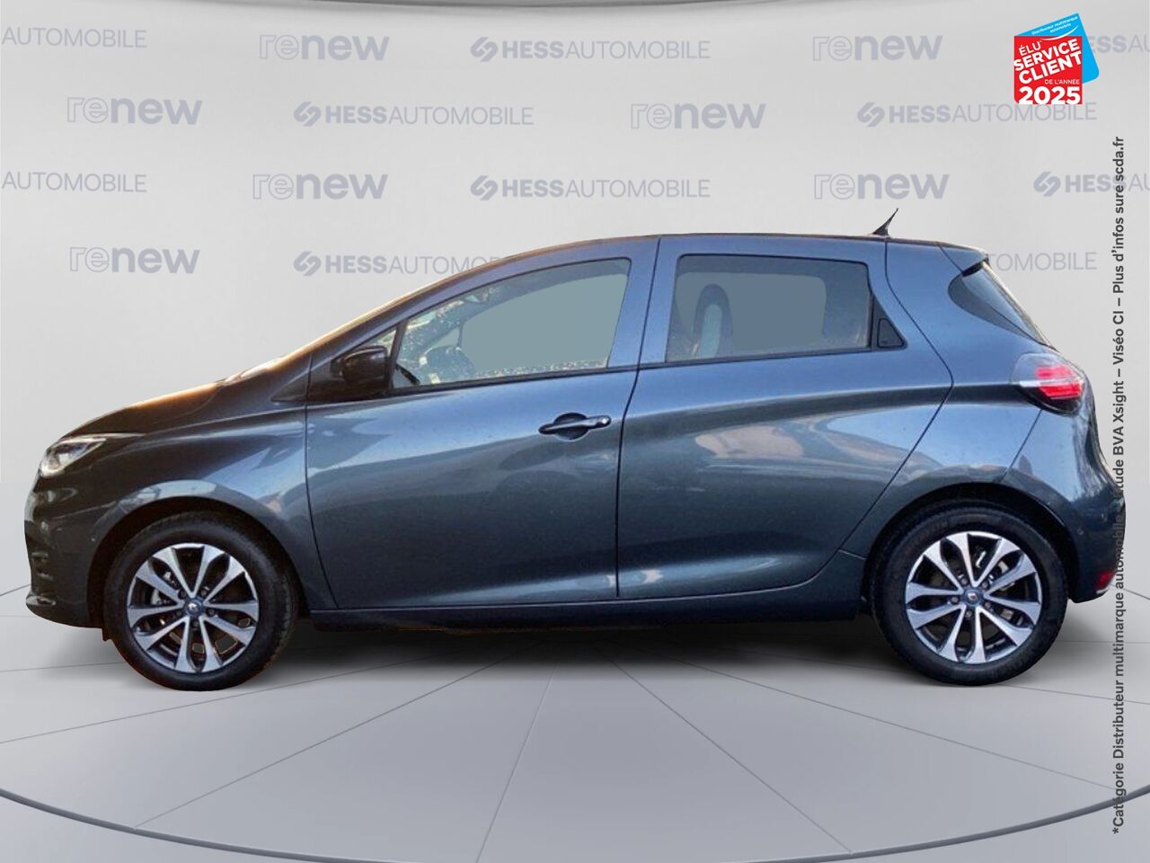 Véhicule d'occasion RENAULT ZOE INTENS CHARGE NORMALE R135 - 20 GPS CAMERA chez Hyundai Chalons