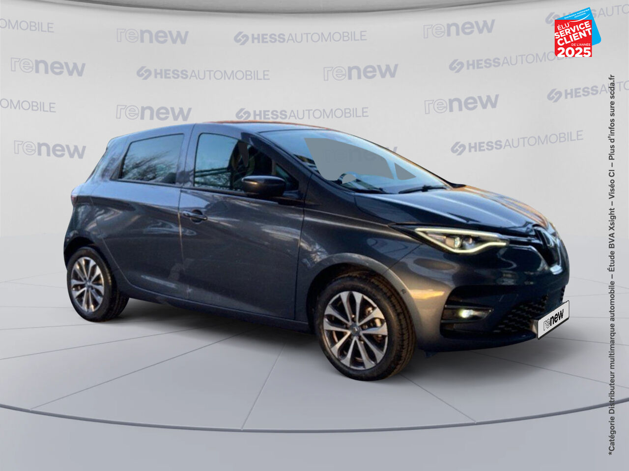 Véhicule d'occasion RENAULT ZOE INTENS CHARGE NORMALE R135 - 20 GPS CAMERA chez Hyundai Chalons