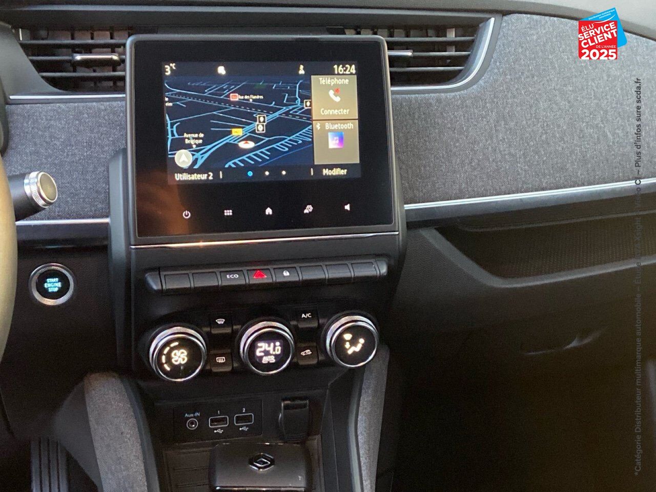 Véhicule d'occasion RENAULT ZOE INTENS CHARGE NORMALE R135 - 20 GPS CAMERA chez Hyundai Chalons
