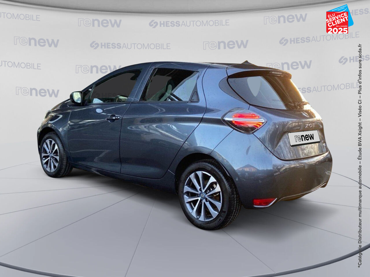 Véhicule d'occasion RENAULT ZOE INTENS CHARGE NORMALE R135 - 20 GPS CAMERA chez Hyundai Chalons