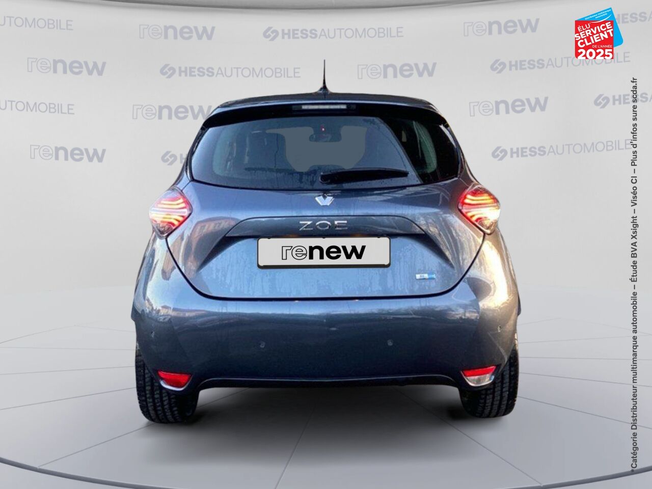 Véhicule d'occasion RENAULT ZOE INTENS CHARGE NORMALE R135 - 20 GPS CAMERA chez Hyundai Chalons