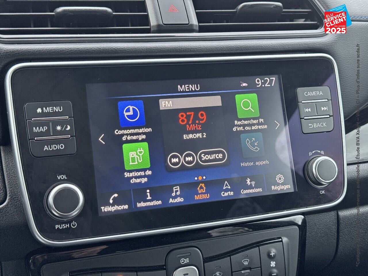 Véhicule d'occasion NISSAN LEAF 150CH 40KWH N-CONNECTA 21.5 chez Renault Colmar