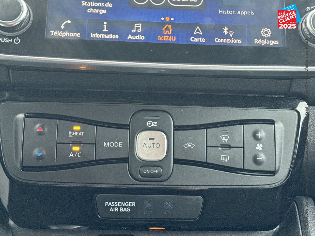 Véhicule d'occasion NISSAN LEAF 150CH 40KWH N-CONNECTA 21.5 chez Renault Colmar