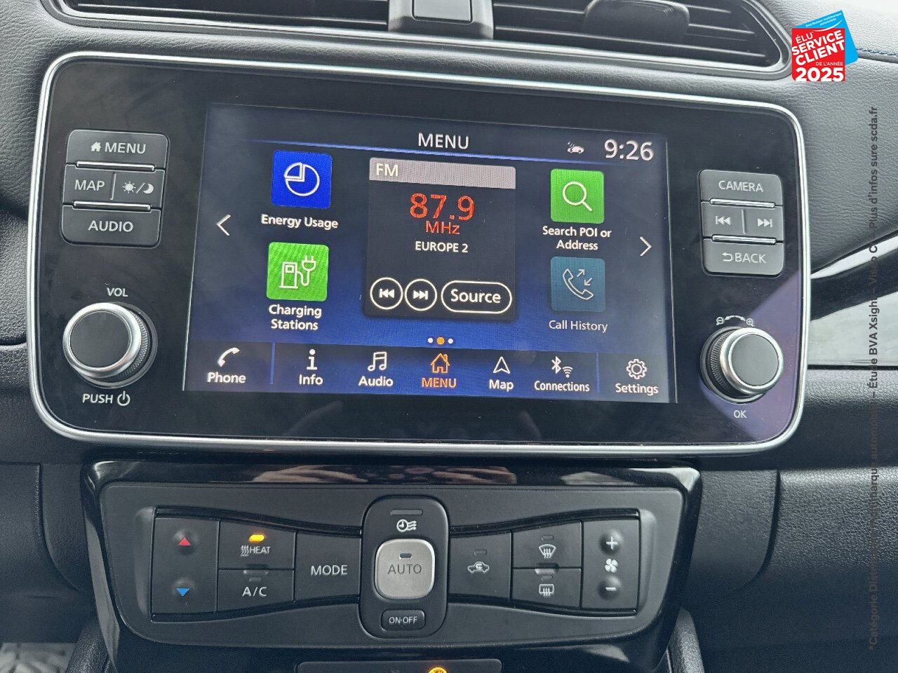 Véhicule d'occasion NISSAN LEAF 150CH 40KWH N-CONNECTA 21.5 chez Renault Colmar
