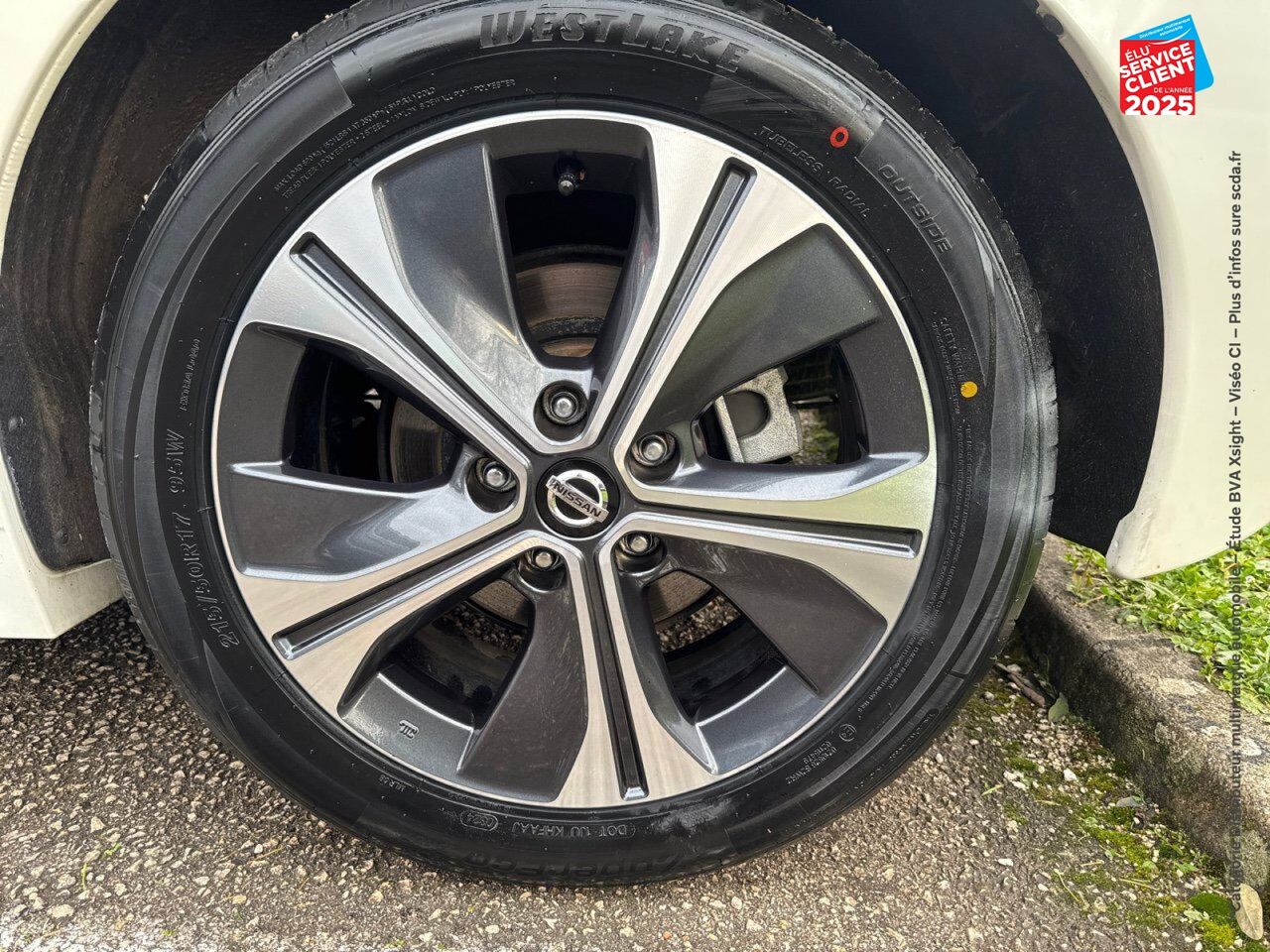 Véhicule d'occasion NISSAN LEAF 150CH 40KWH N-CONNECTA 21.5 chez Renault Colmar