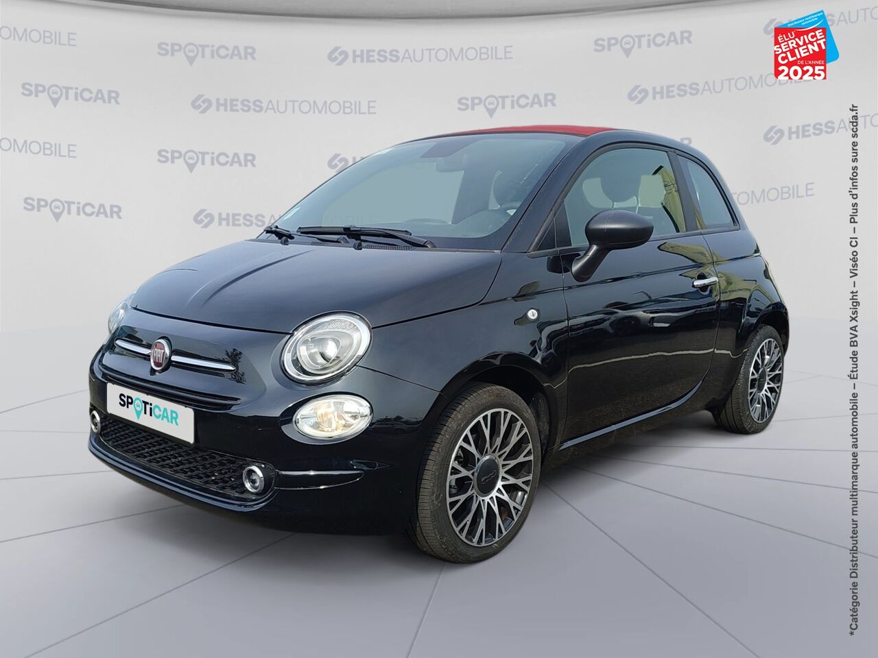 Véhicule d'occasion FIAT 500C 1.0 70CH BSG SS chez Hyundai Reims