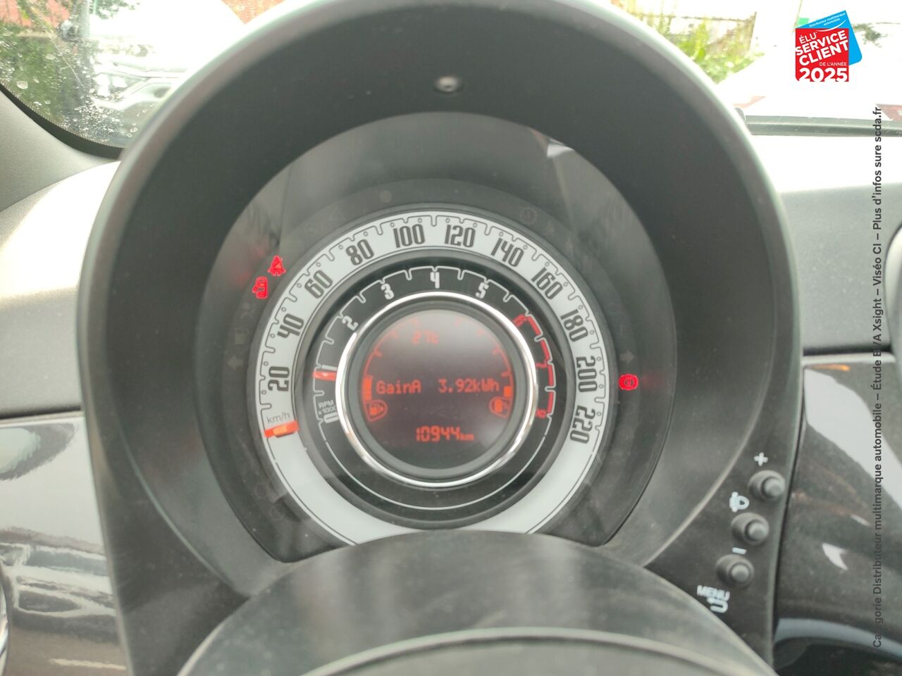 Véhicule d'occasion FIAT 500C 1.0 70CH BSG SS chez Hyundai Reims
