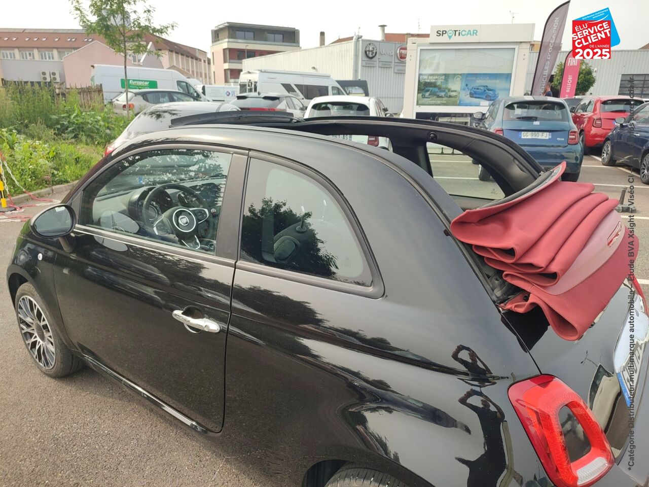 Véhicule d'occasion FIAT 500C 1.0 70CH BSG SS chez Hyundai Reims