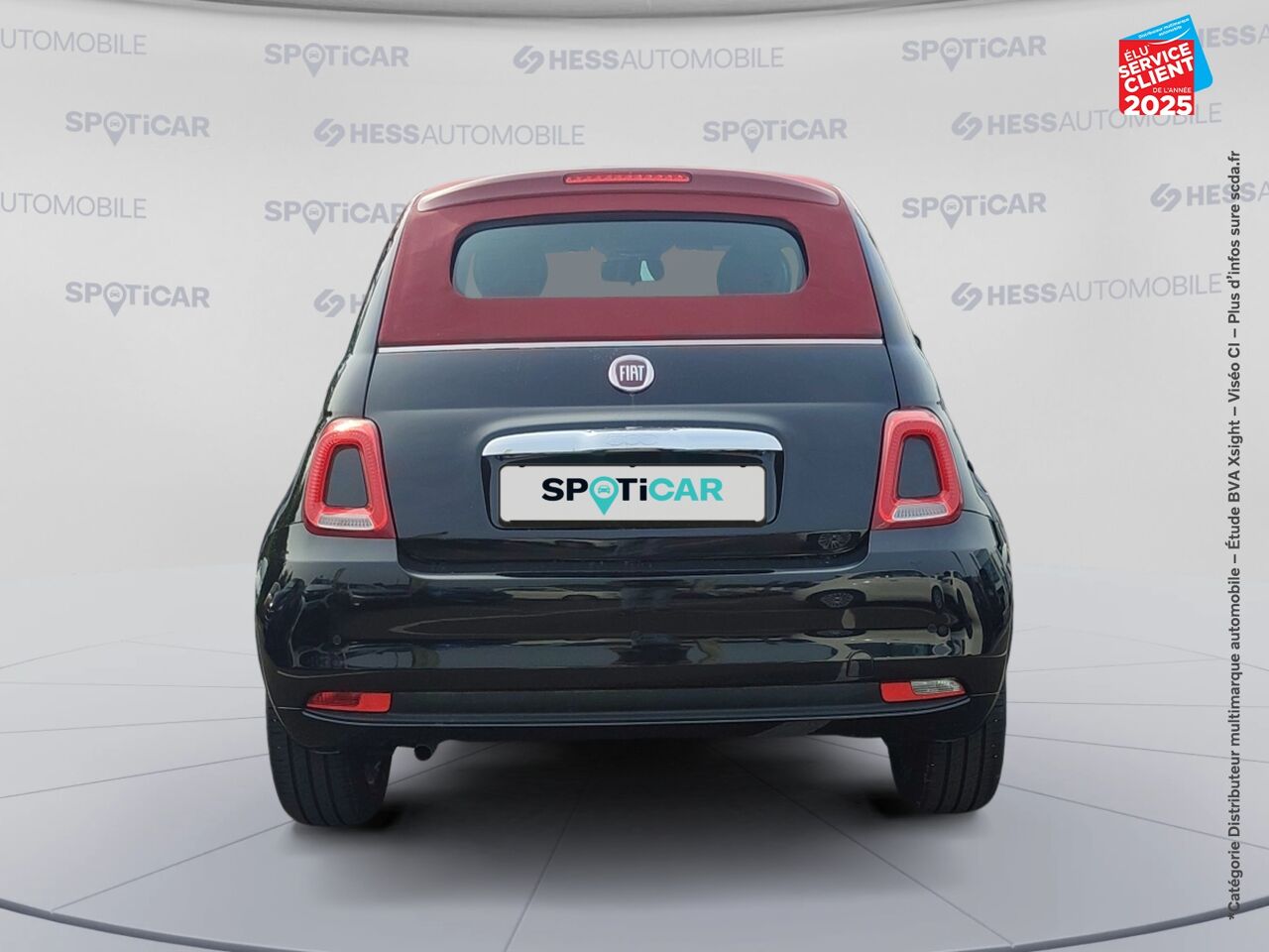 Véhicule d'occasion FIAT 500C 1.0 70CH BSG SS chez Hyundai Reims