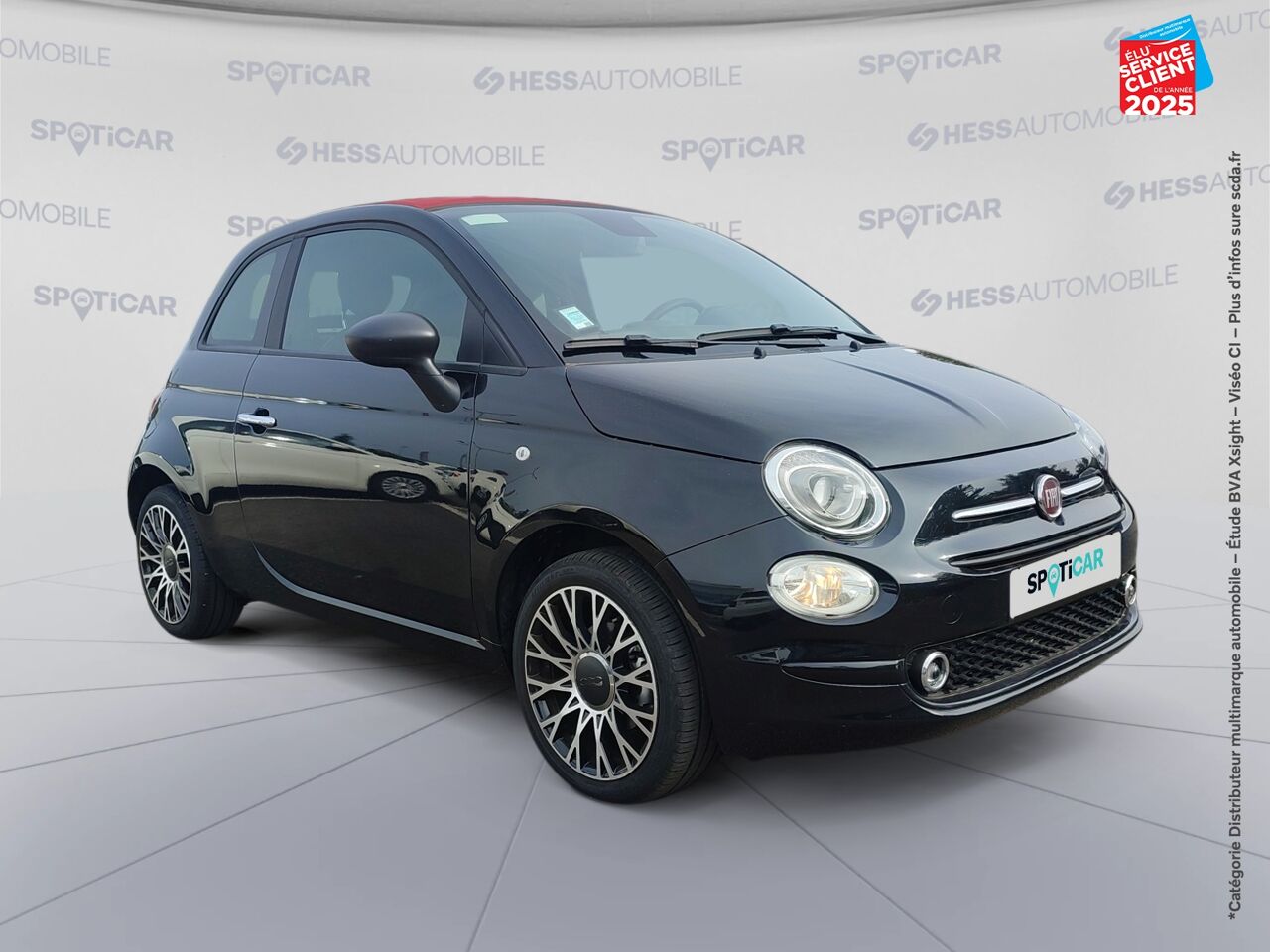 Véhicule d'occasion FIAT 500C 1.0 70CH BSG SS chez Hyundai Reims