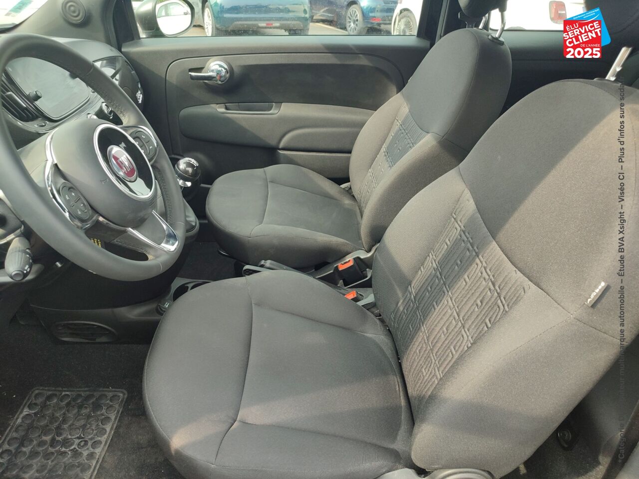 Véhicule d'occasion FIAT 500C 1.0 70CH BSG SS chez Hyundai Reims