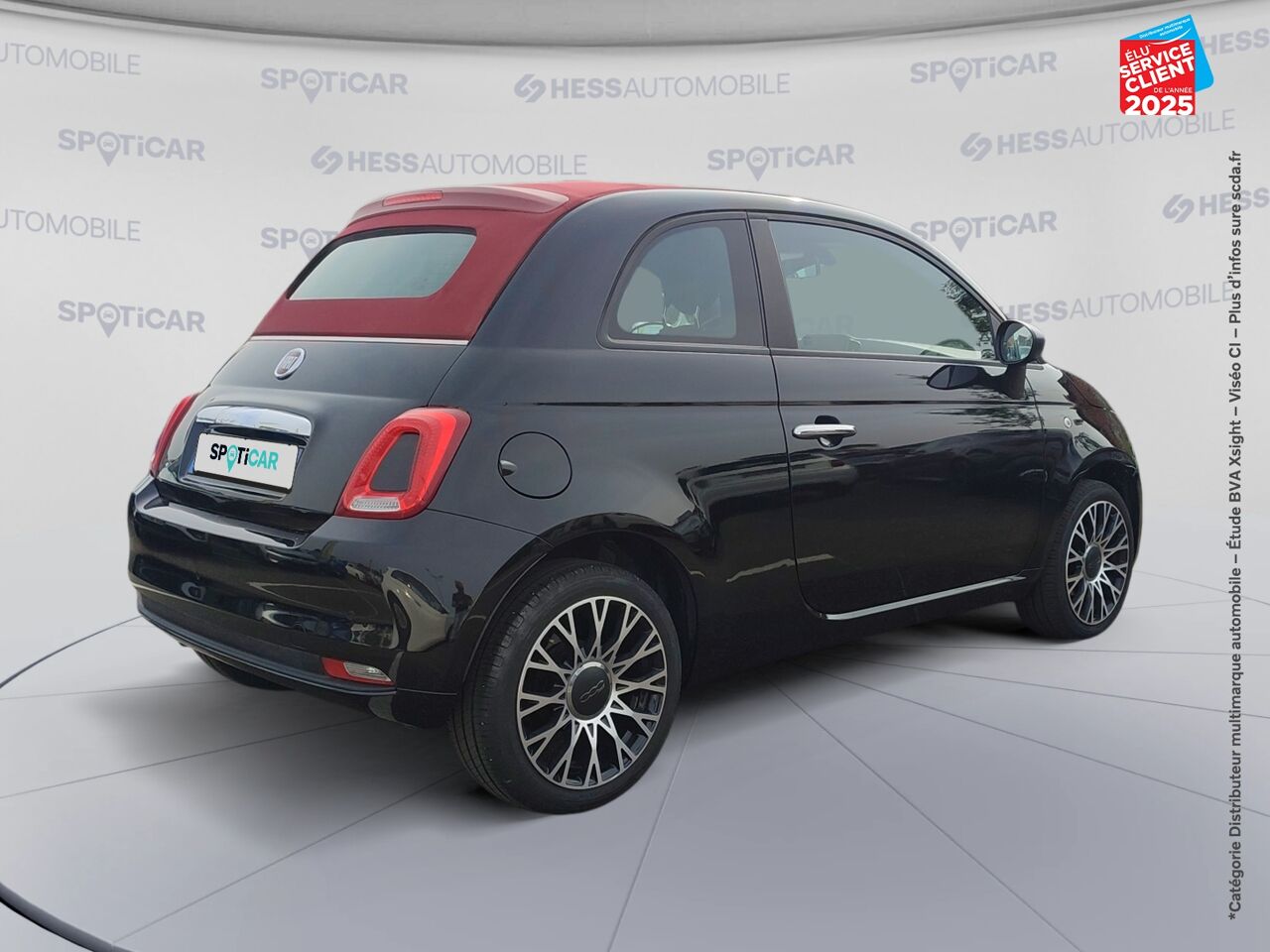 Véhicule d'occasion FIAT 500C 1.0 70CH BSG SS chez Hyundai Reims