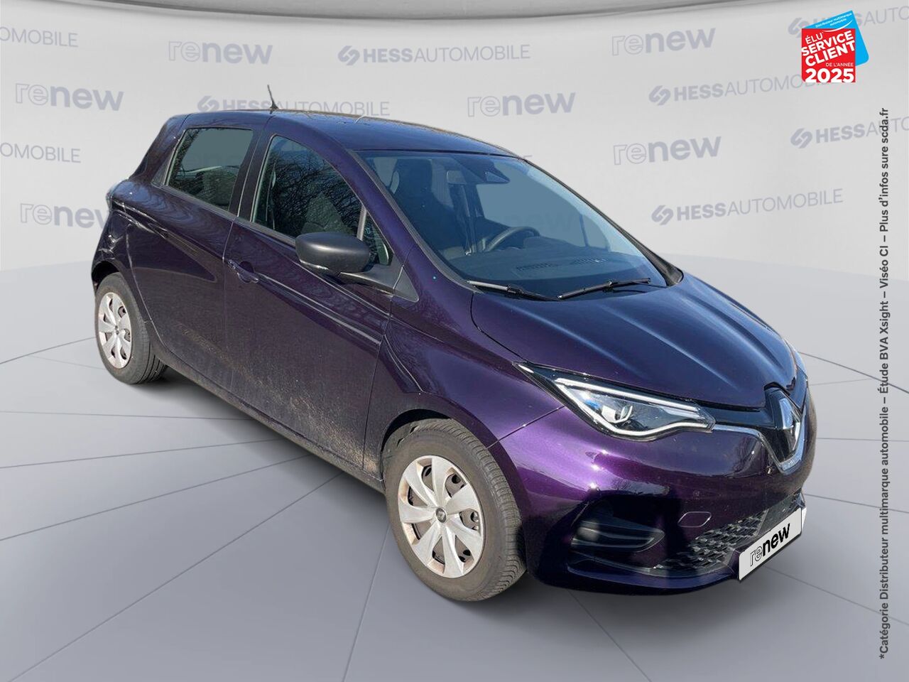 Véhicule d'occasion RENAULT ZOE E-TECH EQUILIBRE CHARGE NORMALE R110 ACHAT INTEGRAL - 22 chez Renault Colmar