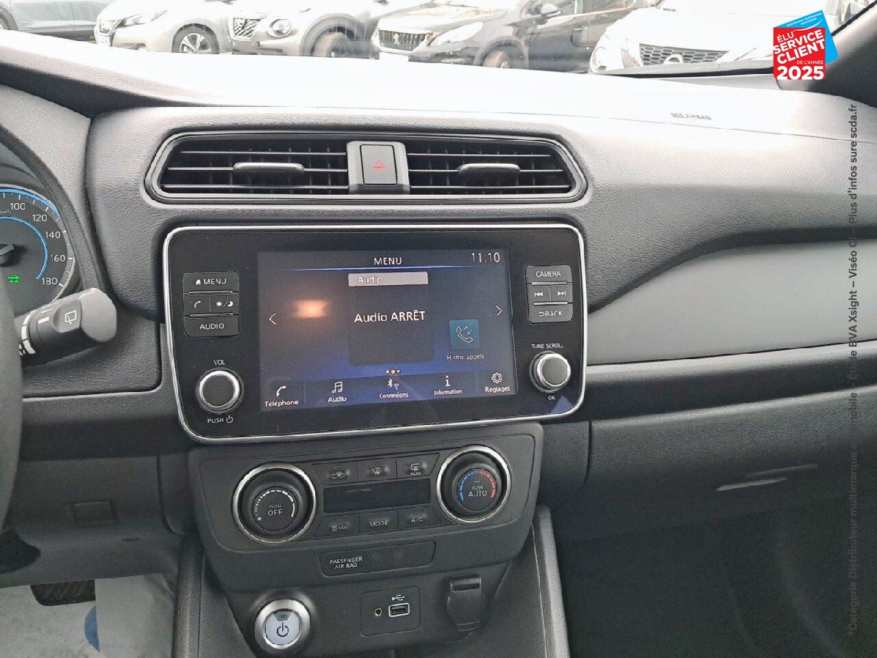 Véhicule d'occasion NISSAN LEAF 150CH 40KWH N-CONNECTA 21 chez Opel Verdun