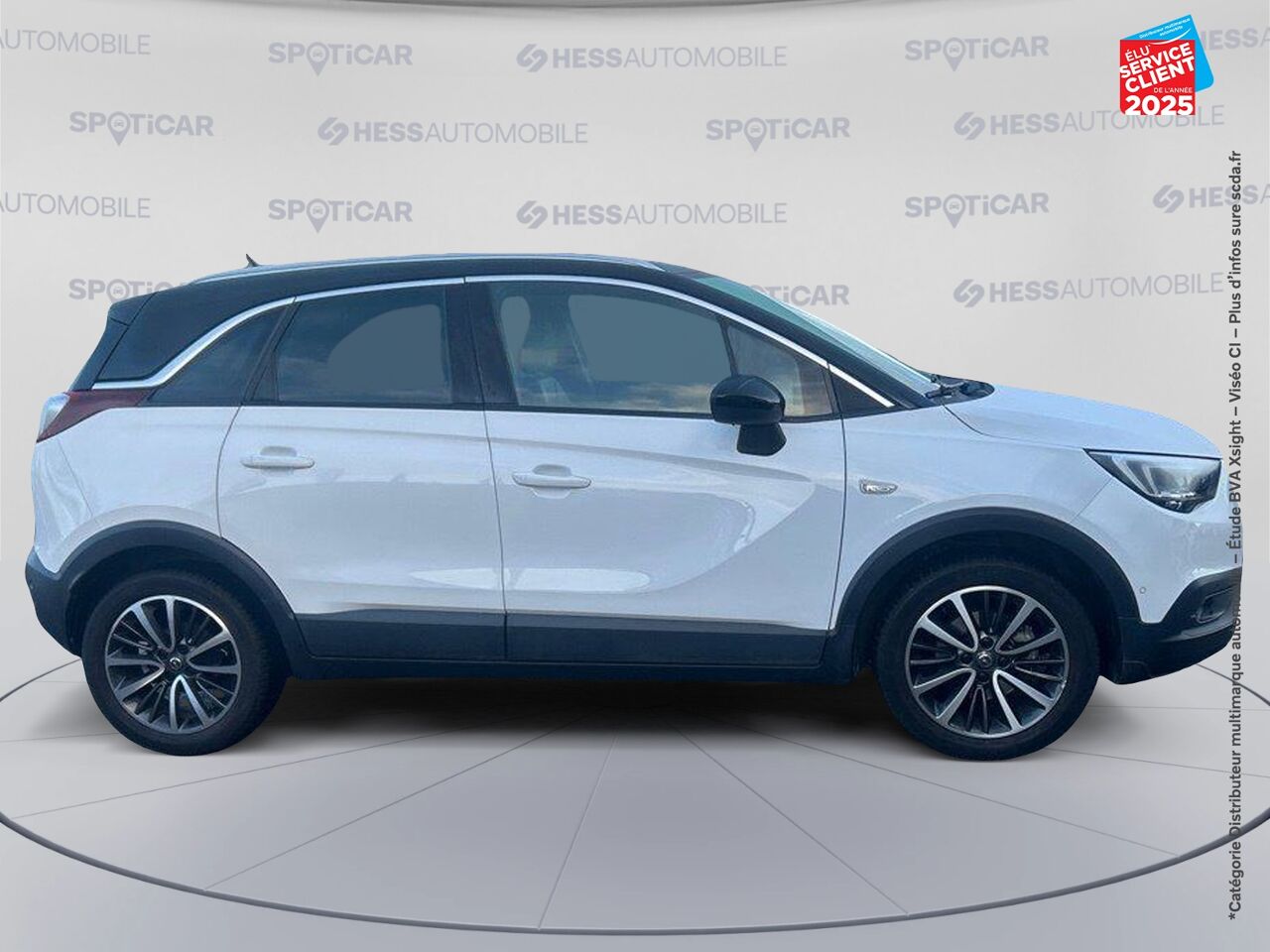 Véhicule d'occasion OPEL CROSSLAND X 1.2 TURBO 130CH ULTIMATE EURO 6D-T chez Toyota Sarreguemines