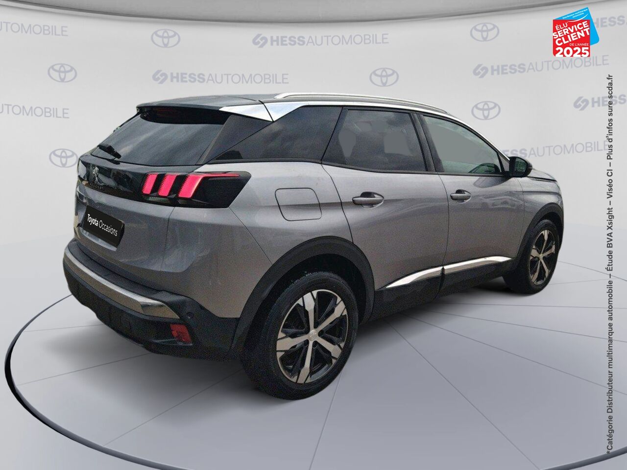 Véhicule d'occasion PEUGEOT 3008 1.2 PURETECH 130CH E6.C ALLURE SS EAT8 chez Renault Colmar