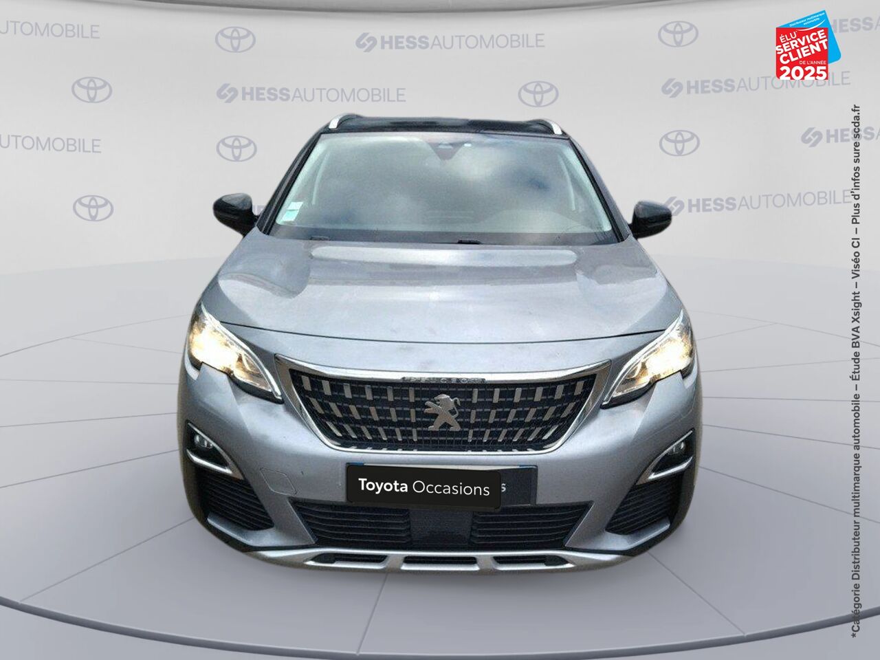 Véhicule d'occasion PEUGEOT 3008 1.2 PURETECH 130CH E6.C ALLURE SS EAT8 chez Renault Colmar
