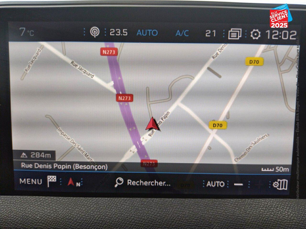 Véhicule d'occasion PEUGEOT 3008 1.2 PURETECH 130CH E6.C ALLURE SS EAT8 chez Renault Colmar