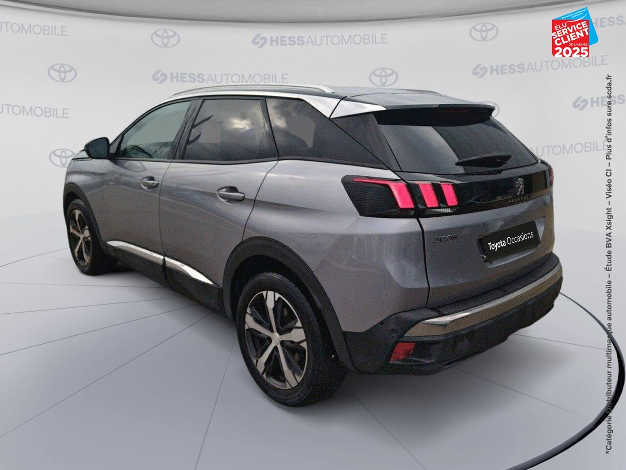 Véhicule d'occasion PEUGEOT 3008 1.2 PURETECH 130CH E6.C ALLURE SS EAT8 chez Renault Colmar