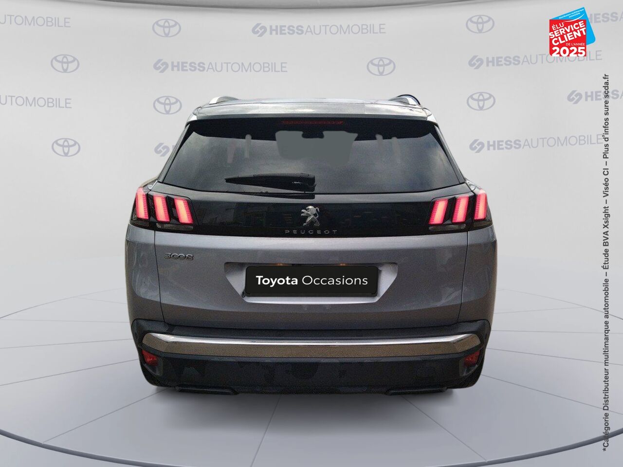Véhicule d'occasion PEUGEOT 3008 1.2 PURETECH 130CH E6.C ALLURE SS EAT8 chez Renault Colmar