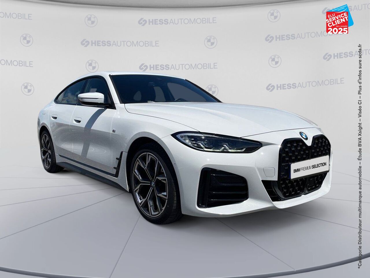 Véhicule d'occasion BMW SERIE 4 GRAN COUPE 420DA 190CH M SPORT SIEGES CHAUF GPS CAMERA CARPLAY chez BMW Besançon