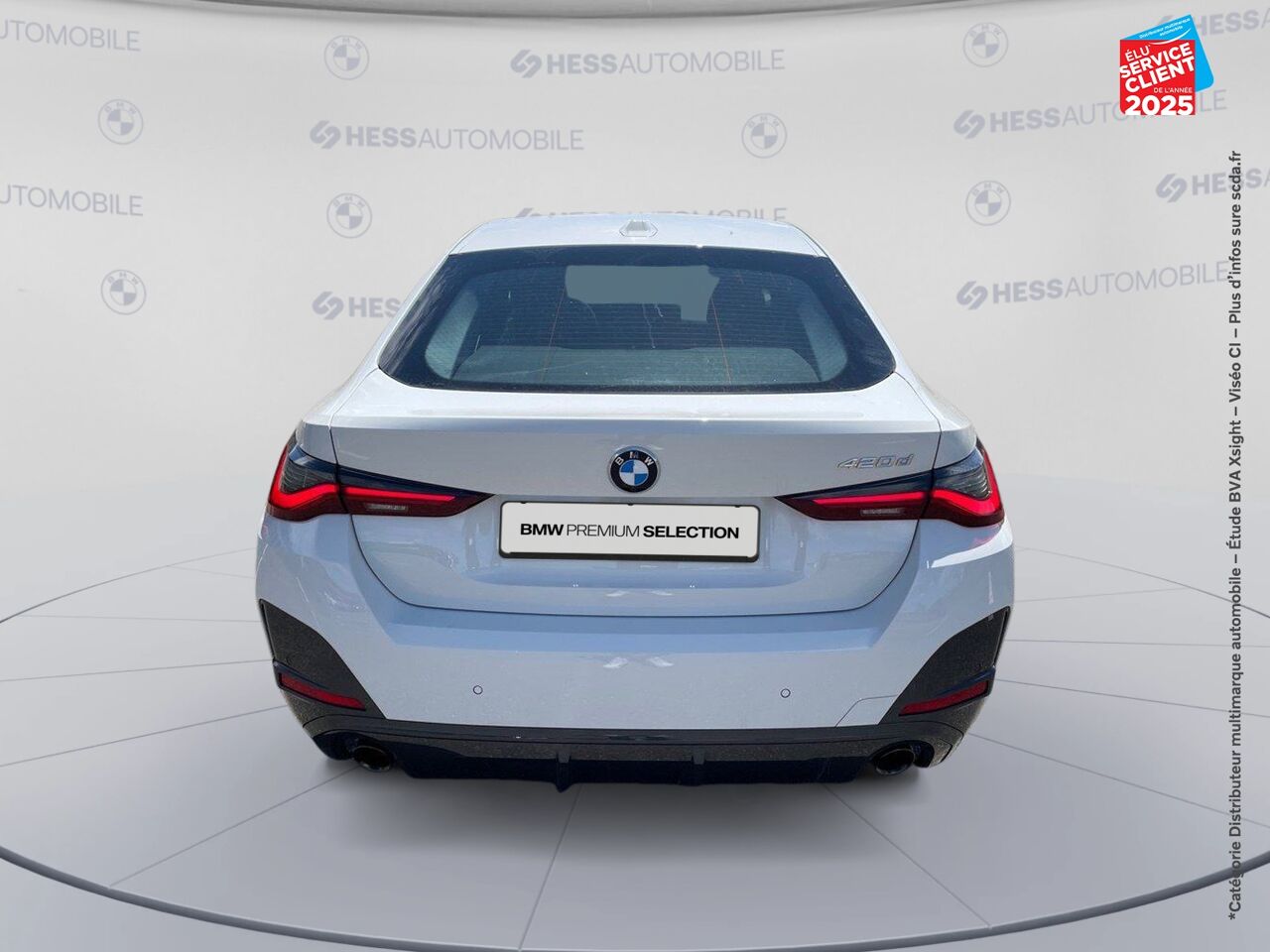 Véhicule d'occasion BMW SERIE 4 GRAN COUPE 420DA 190CH M SPORT SIEGES CHAUF GPS CAMERA CARPLAY chez BMW Besançon
