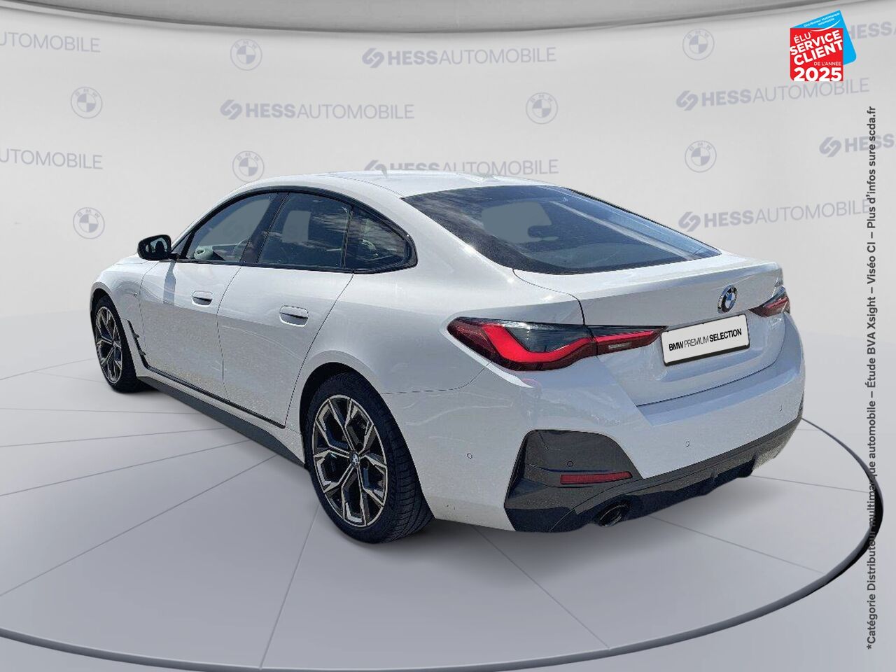 Véhicule d'occasion BMW SERIE 4 GRAN COUPE 420DA 190CH M SPORT SIEGES CHAUF GPS CAMERA CARPLAY chez BMW Besançon