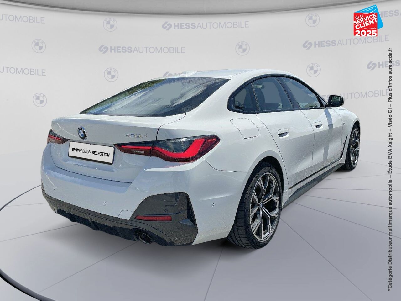 Véhicule d'occasion BMW SERIE 4 GRAN COUPE 420DA 190CH M SPORT SIEGES CHAUF GPS CAMERA CARPLAY chez BMW Besançon