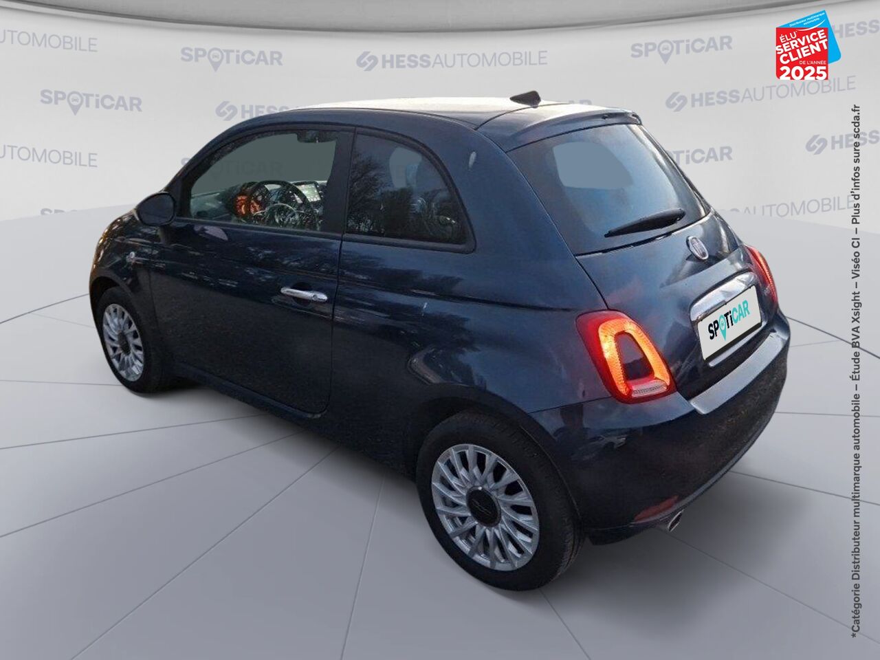 Véhicule d'occasion FIAT 500 1.0 70CH BSG S/S PACK CONFORT / STYLE chez HESS Automobile
