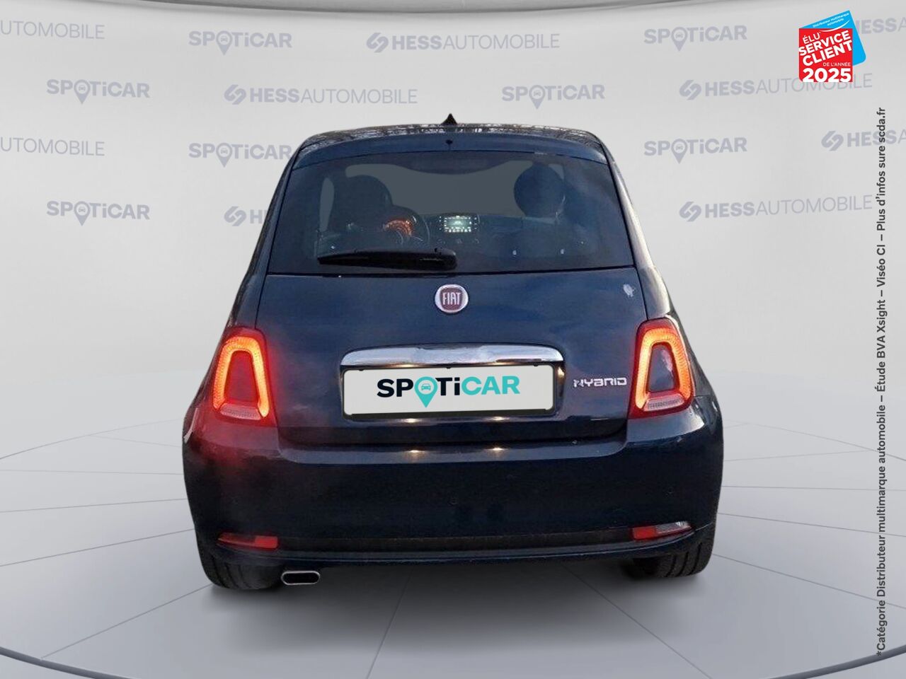 Véhicule d'occasion FIAT 500 1.0 70CH BSG S/S PACK CONFORT / STYLE chez HESS Automobile