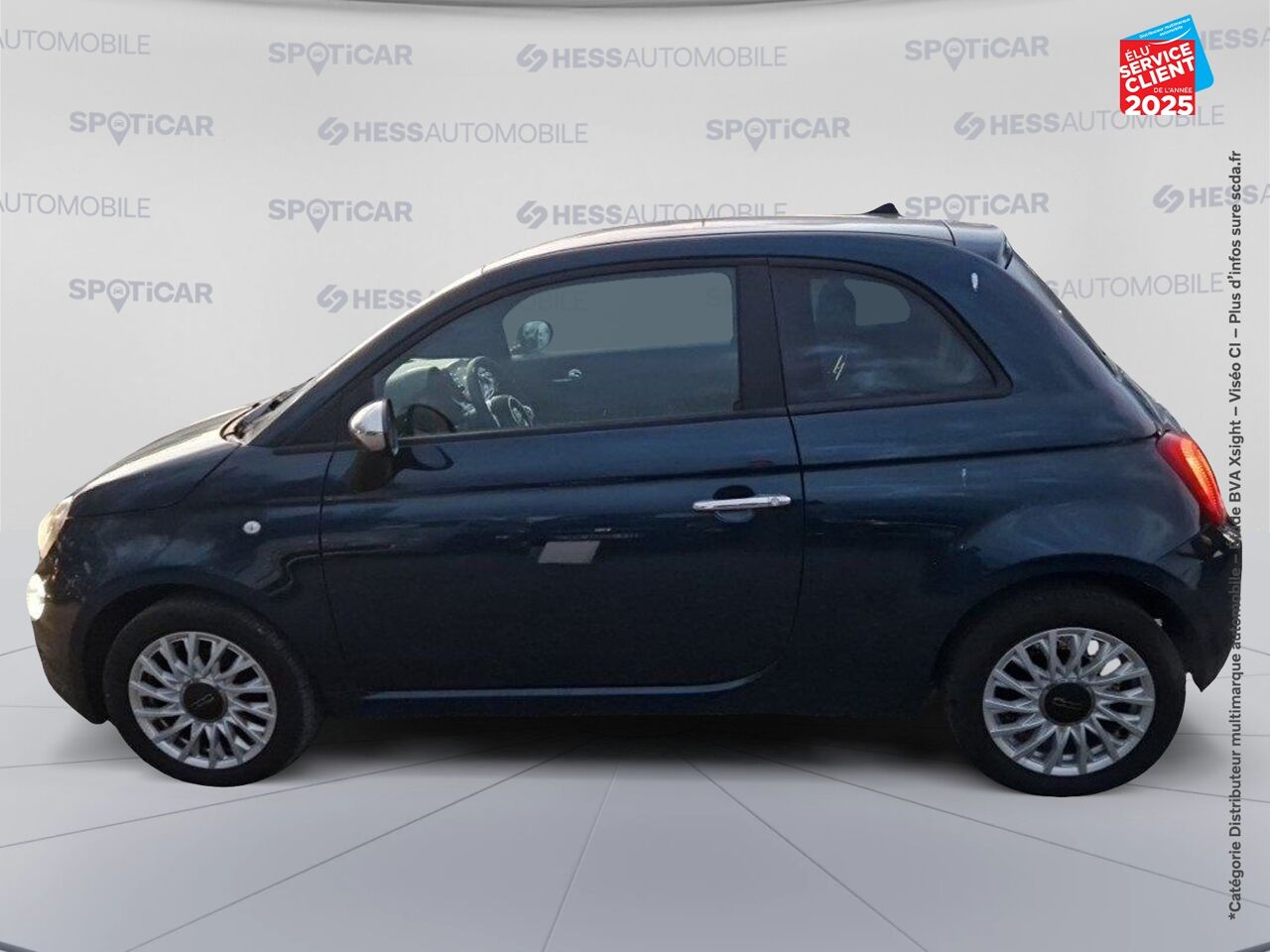 Véhicule d'occasion FIAT 500 1.0 70CH BSG S/S PACK CONFORT / STYLE chez HESS Automobile