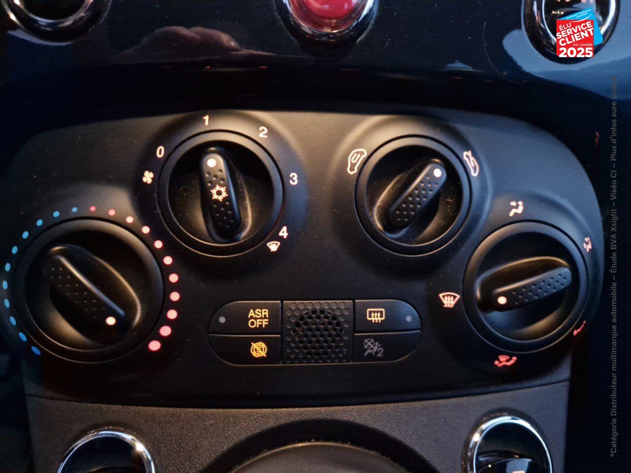Véhicule d'occasion FIAT 500 1.0 70CH BSG S/S PACK CONFORT / STYLE chez HESS Automobile