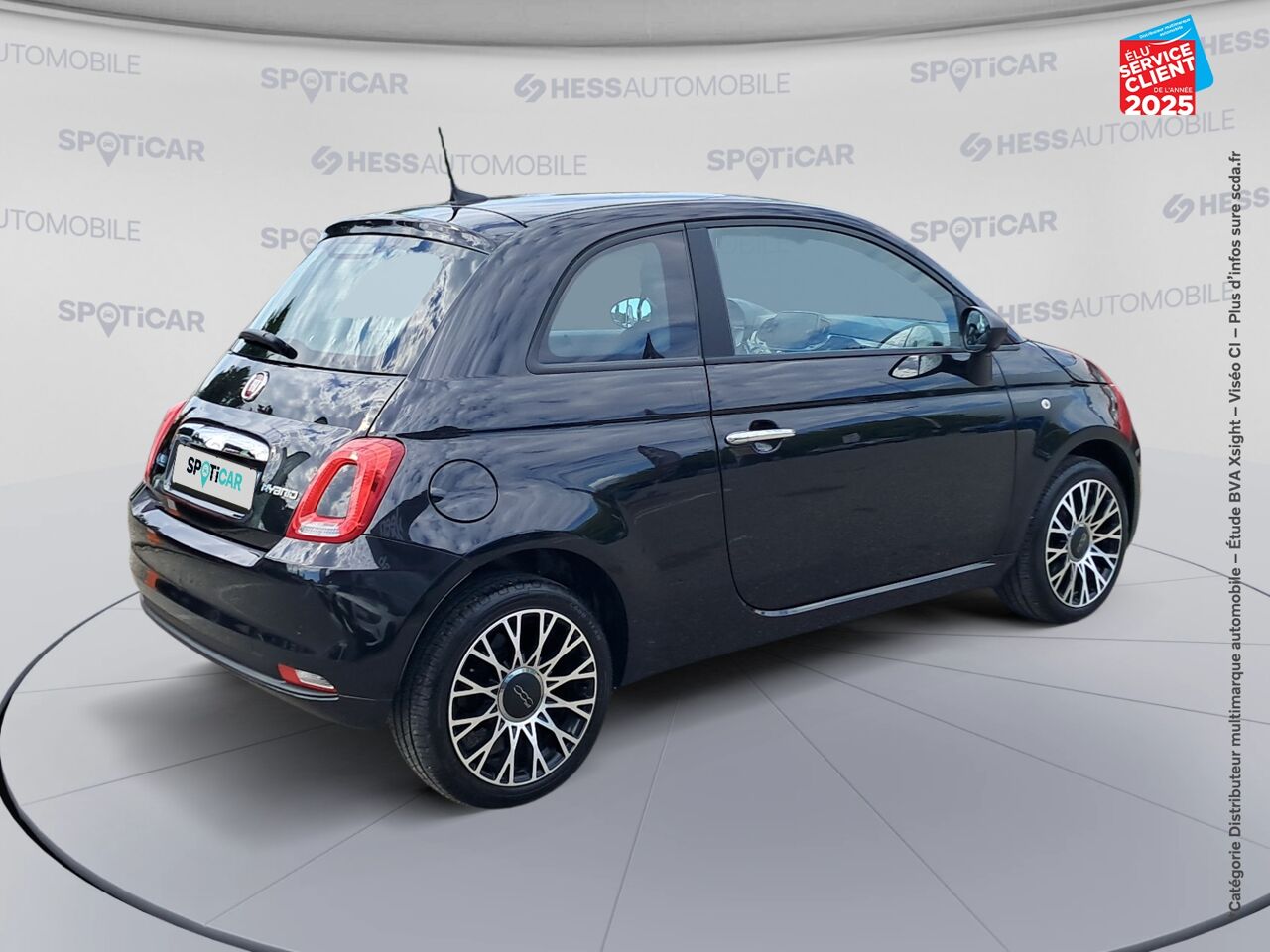 Véhicule d'occasion FIAT 500 1.0 70CH BSG SS chez Renault Strasbourg