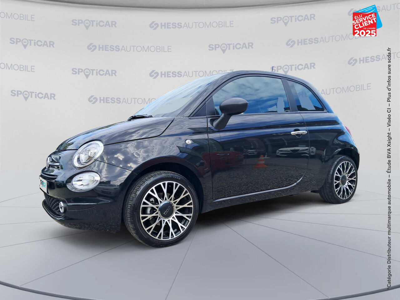 Véhicule d'occasion FIAT 500 1.0 70CH BSG SS chez Renault Strasbourg