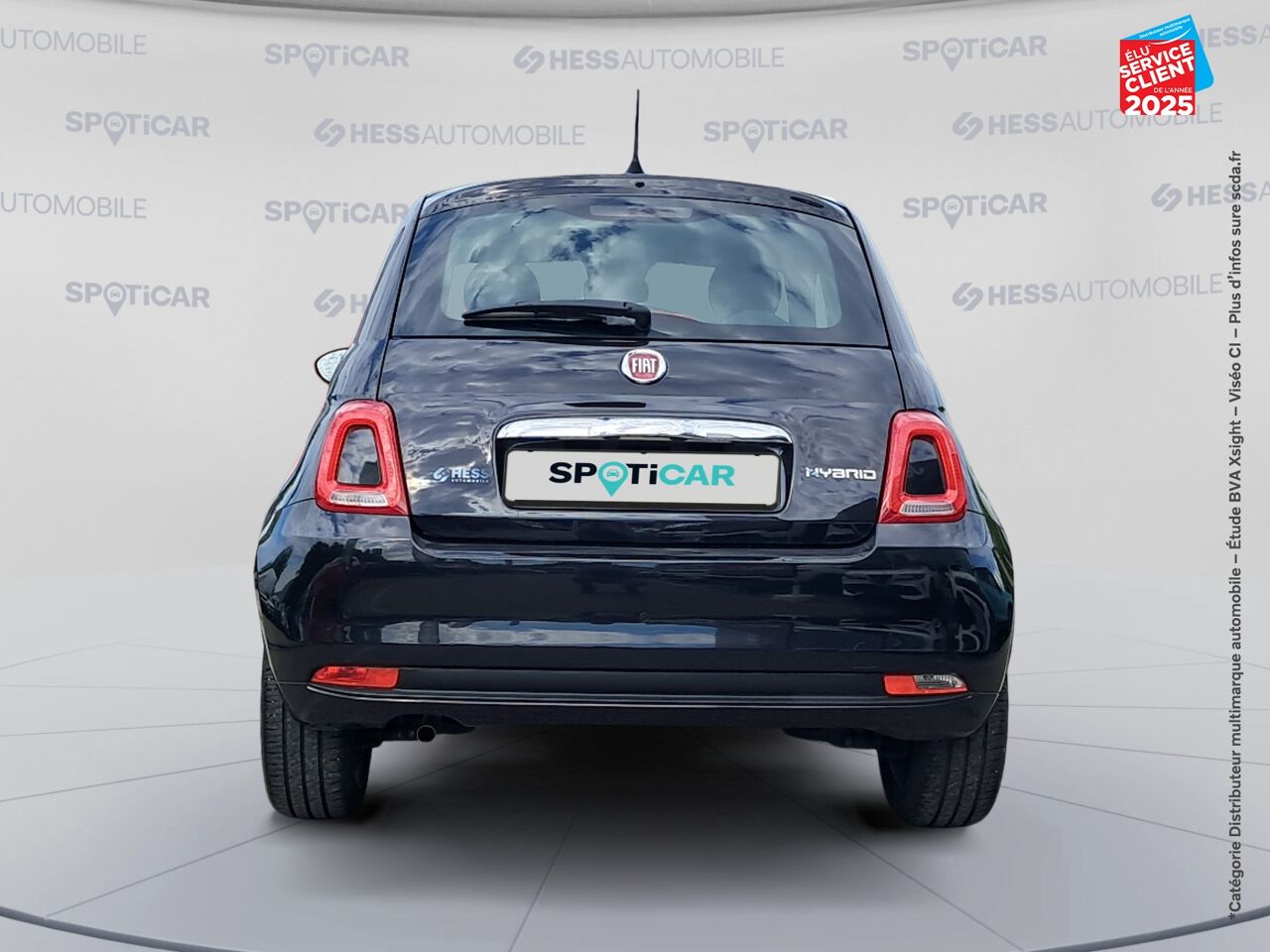 Véhicule d'occasion FIAT 500 1.0 70CH BSG SS chez Renault Strasbourg