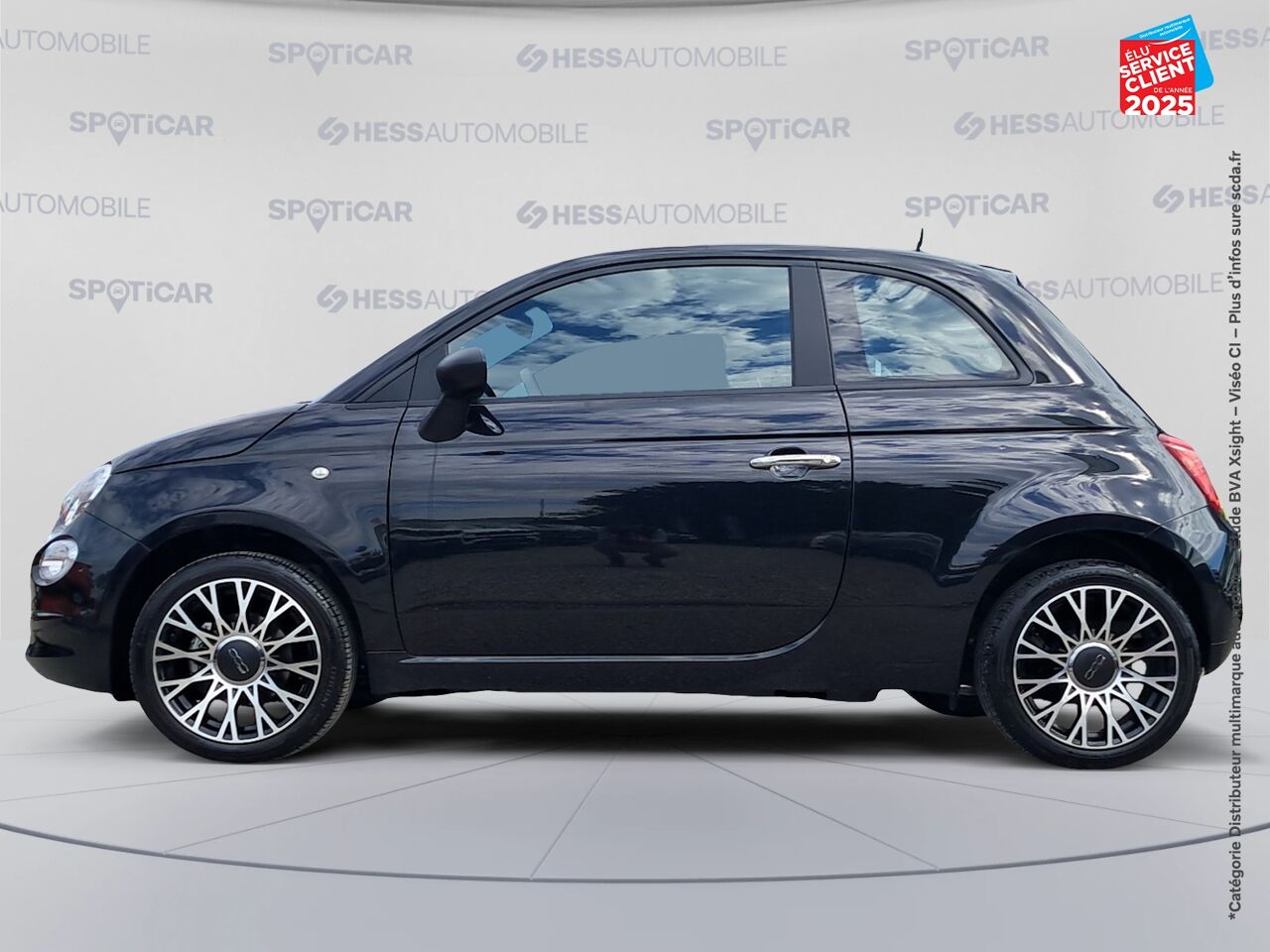 Véhicule d'occasion FIAT 500 1.0 70CH BSG SS chez Renault Strasbourg
