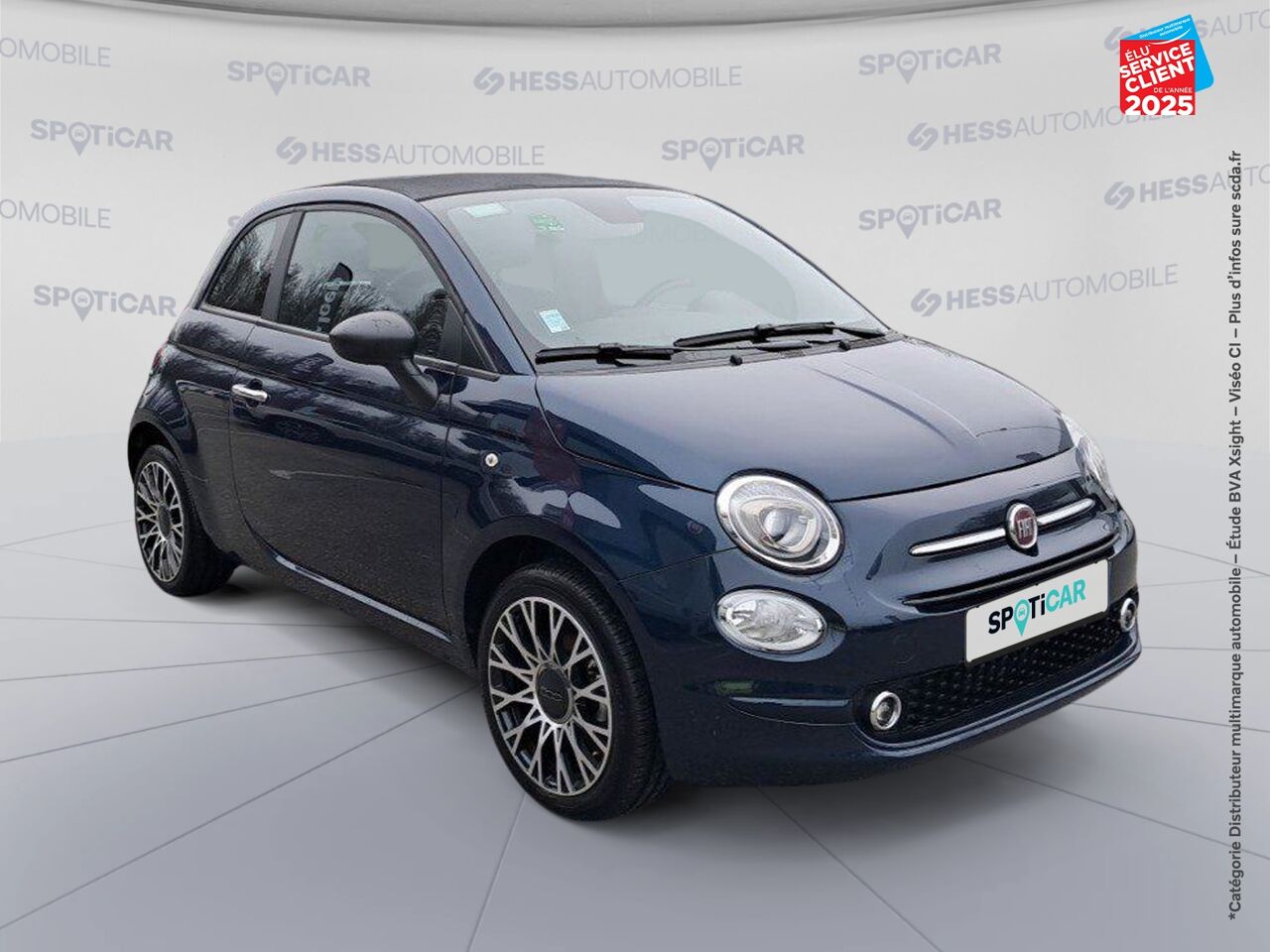 Véhicule d'occasion FIAT 500C 1.0 70CH BSG SS chez Hyundai Epernay